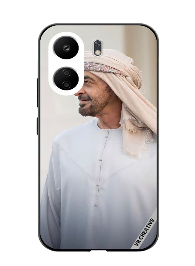 VR CREATIVE Protective Case Cover For Xiaomi Redmi 13C Sheikh Mohamed Bin Zayed Al Nahyan Design Multicolour - Image 1