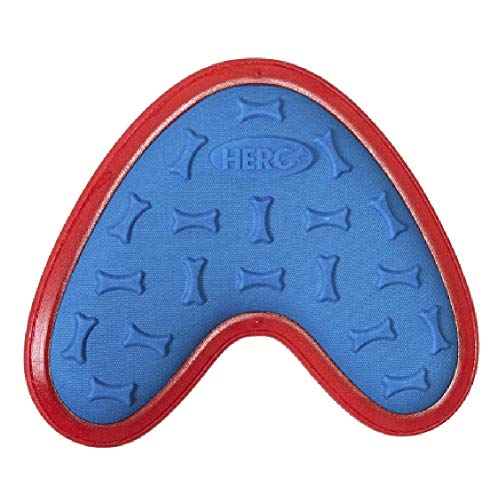 Hero Outer Armor Fetch Dog Toy Floats Squeaks - Image 1