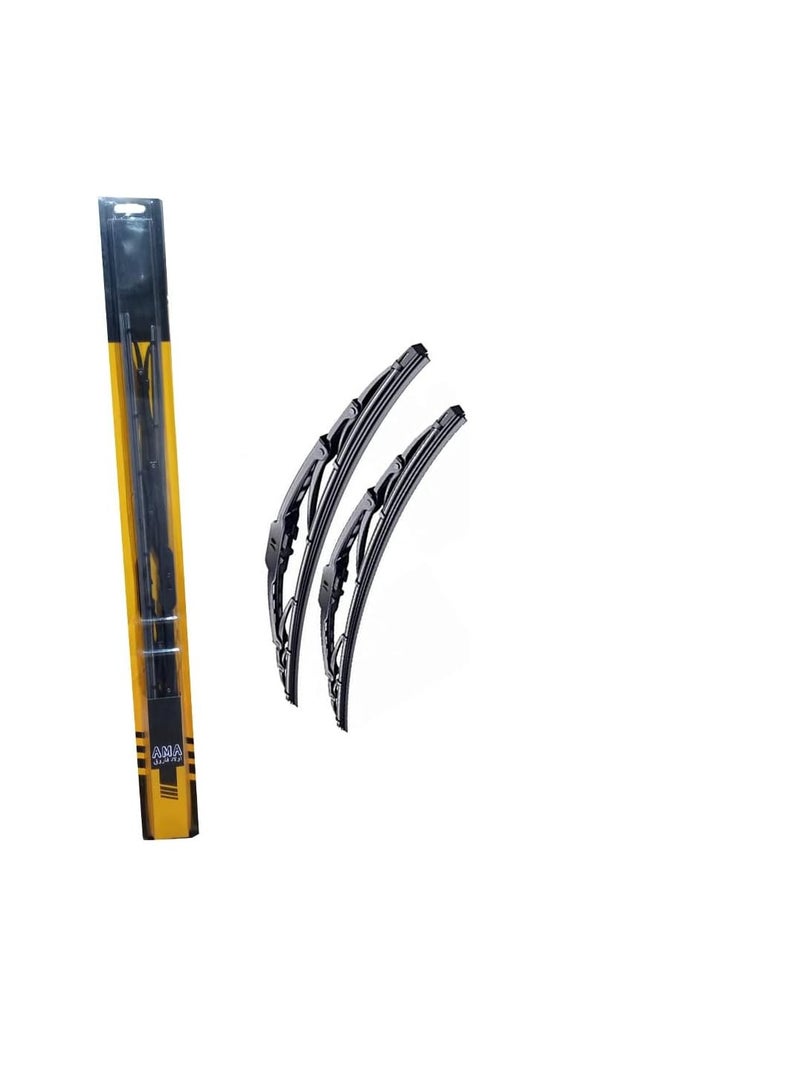 چينيرال براند طقم ريشة معدن مساحات زجاج السياره مقاس 18 - Image 3