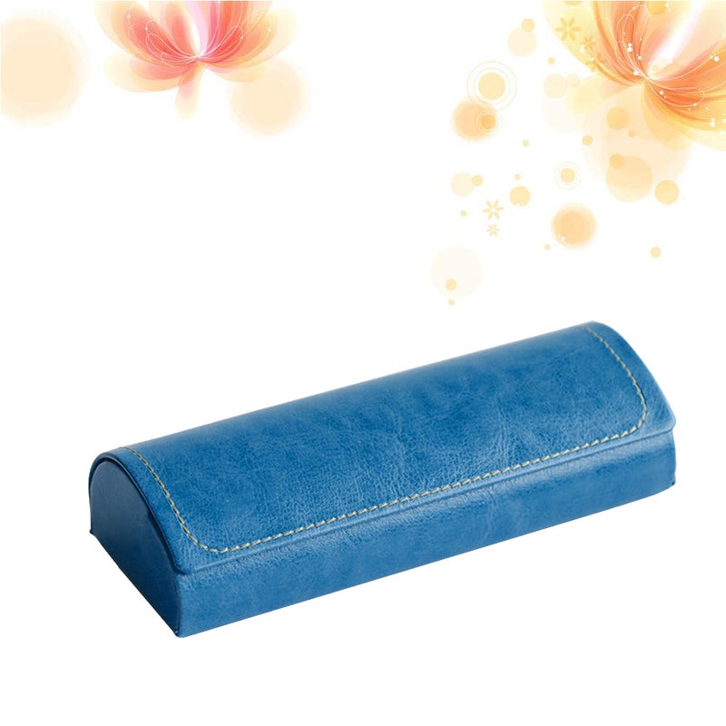 1PC Sunglasses Storage Case Simple Eyeglasses Box Leather Protective Case for Male Female ( ) - Image 5