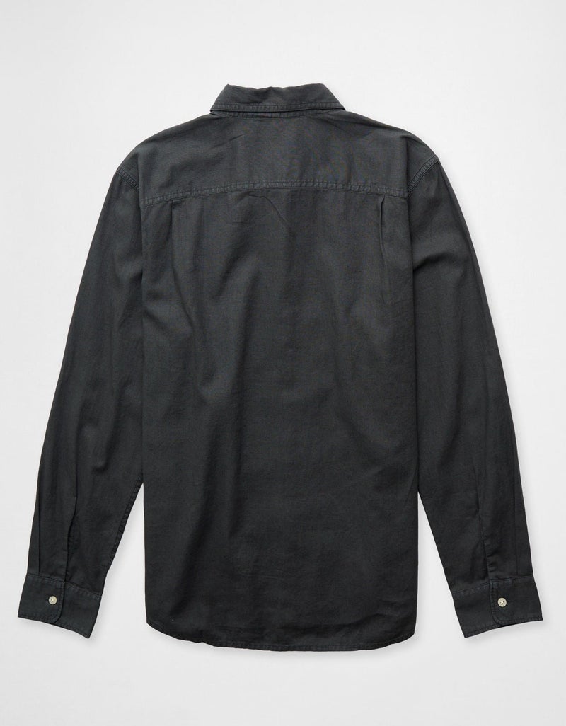 American Eagle AE Everyday Button-Up Linen Shirt - Image 4