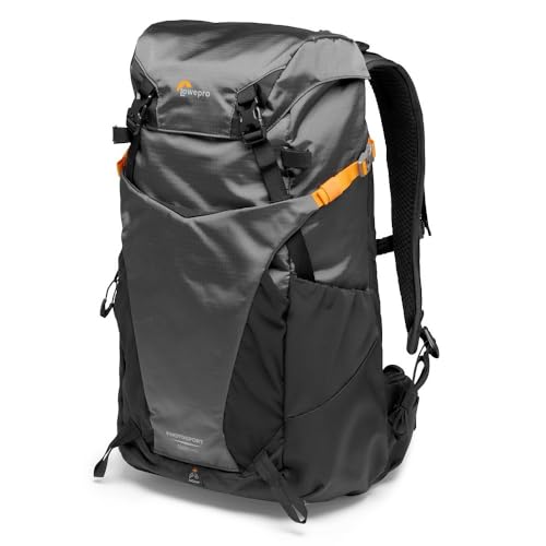 Lowepro PhotoSport BP 24L AW III, Hiking Camera Backpack, with Side Access, with Removable Camera Insert, with Accessory Strap System, Grey, for Mirrorless Compatible with Sony α7 - Image 1