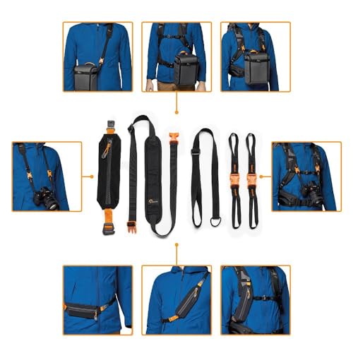 Lowepro PhotoSport BP 24L AW III, Hiking Camera Backpack, with Side Access, with Removable Camera Insert, with Accessory Strap System, Grey, for Mirrorless Compatible with Sony α7 - Image 5