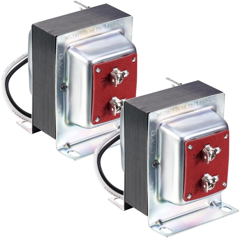 Maxdot Doorbell Transformer 24V 40VA Compatible with Ring Wired Video Doorbell, Safe Wired 24 Volt Doorbell Kit, Easy to Install Door Bell Transformer, The Product Has Passed The UL Test(2 Pcs) - Image 1