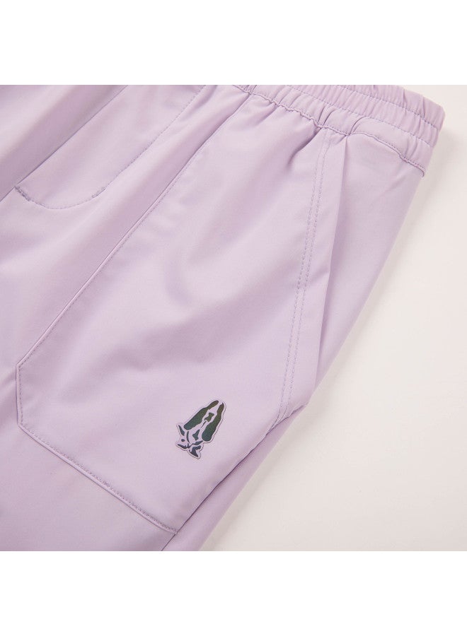 Hush Puppies بنطلون رياضي مرن لحماية الأطفال من الشمس UPF40+ 2025 أسلوب جديد للأولاد والبنات في أوائل الخريف طويل - Image 5