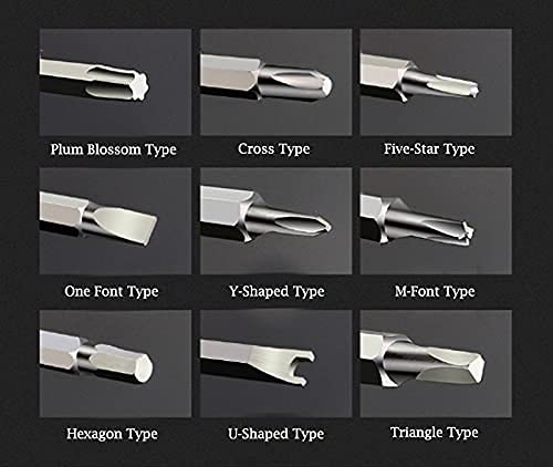 Hypexa 45 In 1 Screwdrivers Set Opening Repair Tools Kit For all kind of use 153 X 113 X 34 CM Silver - Image 3