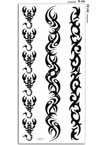 Tribal Scorpion Armband Tattoo