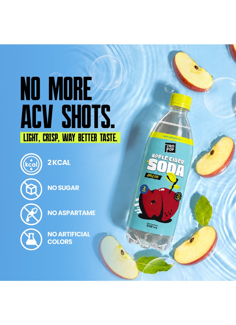 zropop Apple Pop Apple Cider Soda - Image 5