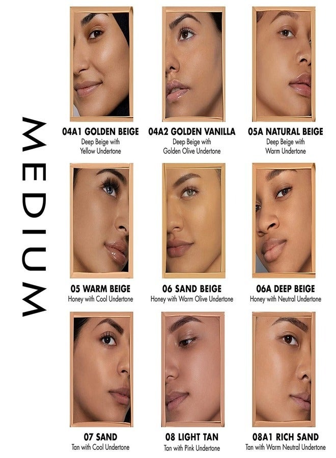 MILANI Milani Conceal + Perfect 2-in-1 Foundation + Concealer –  14 A Coca Full-Coverage, Long-Wear, 30ml  - Image 5