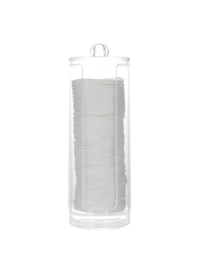 BBDOU Cosmetic Cotton Pad Holder, Makeup Cotton Rounds Holder Makeup Removers, Acrylic Cosmetic Cotton Pad Organizer Container Dispenser Storage Display Rack - Image 1