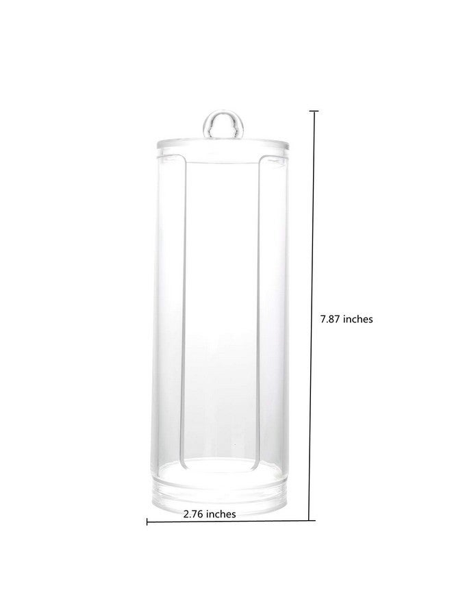 BBDOU Cosmetic Cotton Pad Holder, Makeup Cotton Rounds Holder Makeup Removers, Acrylic Cosmetic Cotton Pad Organizer Container Dispenser Storage Display Rack - Image 4