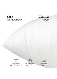 Rest Bedding Throw Pillows Insert Cushion Filler Outer Cover Non Woven Hollowfiber Filling 275 Gm Ultra Soft Fiber Size 30X30Cm , 12X12Inch Cushion Inserts Home Decor White (Pack Of 1)  - Image 5