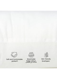 Rest Bedding Throw Pillows Insert Cushion Filler Outer Cover Non Woven Hollowfiber Filling 275 Gm Ultra Soft Fiber Size 30X30Cm , 12X12Inch Cushion Inserts Home Decor White (Pack Of 1)  - Image 4