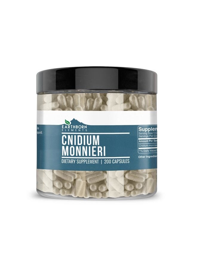 earthborn elements Cnidium Monnieri (200 Capsules) She Chuang Zi Traditional Chinese Herbal Supplement - Image 1