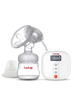 Convertible Electric Breast Pump With 3 Phase Pumping Convertible To Manual Breast Pump 2Pcs Breast Pads Free Soft & Gentle Bpa Free Run On Direct Power No Battery One Year Warranty