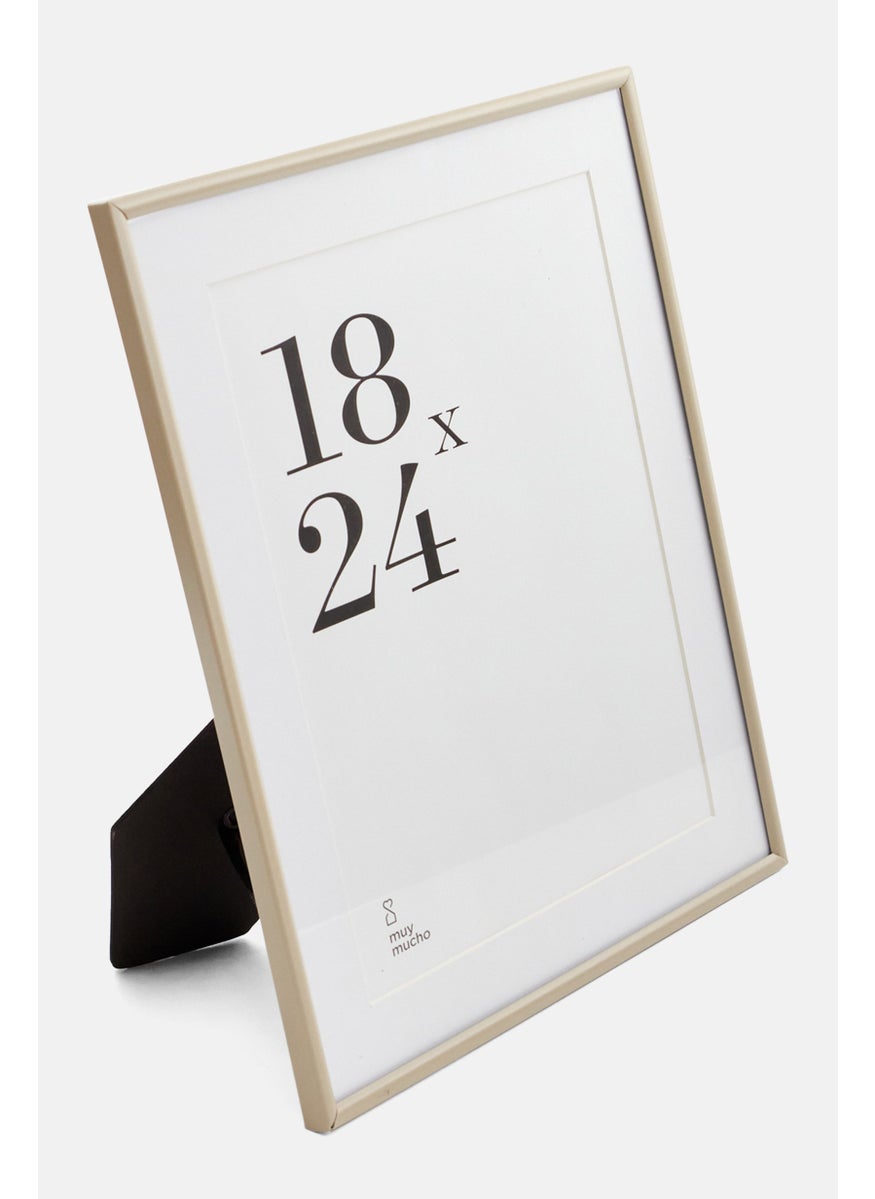 Muy Mucho Tabletop Photo Frame 18 x 24 cm, Beige  - Image 2