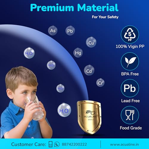 Acualine Water Purifier Candle 10 Inch 5 Micron 90 gm, Spun Filter for RO Water Purifier, High Density Pre Filter Cartridge (Pack of 2) - Image 5
