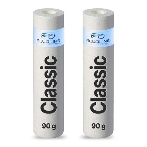 Acualine Water Purifier Candle 10 Inch 5 Micron 90 gm, Spun Filter for RO Water Purifier, High Density Pre Filter Cartridge (Pack of 2) - Image 1