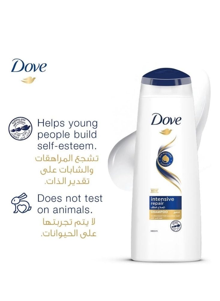 دوف شامبو "دوف" للإصلاح المكثف – تركيبة بيولوجية مُجددة لتغذية الشعر التالف - Image 2
