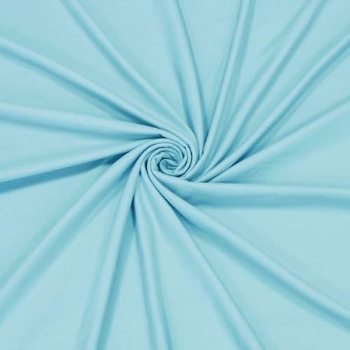 Mejoroom Queen Size Sheet Set - Hotel Luxury 1800 Bedding Sheets & Pillowcases - Deep Pocket Fitted Sheet, Soft, Breathable, Wrinkle & Fade Resistant - 4 Piece (Queen, Baby Blue) - Image 5