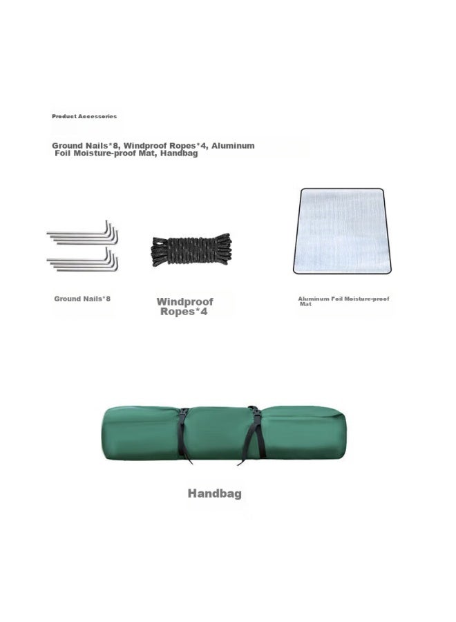 Beijilang Fully Automatic Tent, Outdoor Rainproof Camping, Double-layer For Two People, No Assembly Required, 3-4 Person Outdoor Camping Tent Set - Image 5