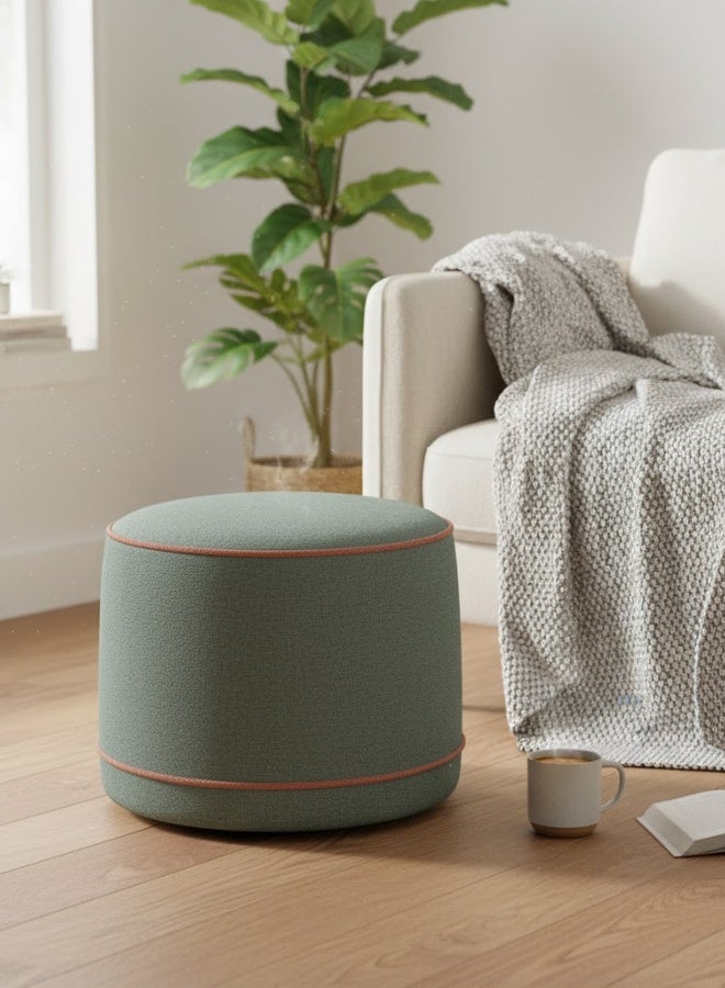 Neo Front Ottoman Stool - Multicolor Fabric (Green) - SBUN-ASC01-BA250 50*40*50 cm - Image 2