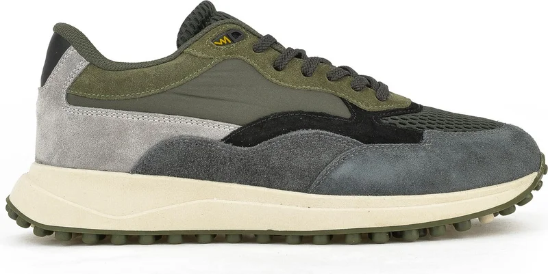 زيا , Men's Genuine Leather Sneaker 14150Z00111 Khaki