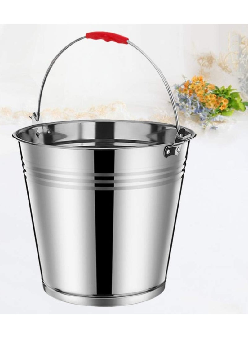 DubaiGallery Ice Bucket,with Handle-Insulated Double Walled Stainless-Steel Ice Buckets 20L - Image 1