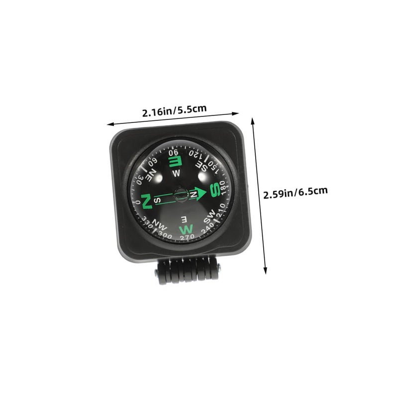 Adjustable 3pcs Car Dashboard Compass Ball Set High Precision Portable Auto Navigation Accessory - Image 3