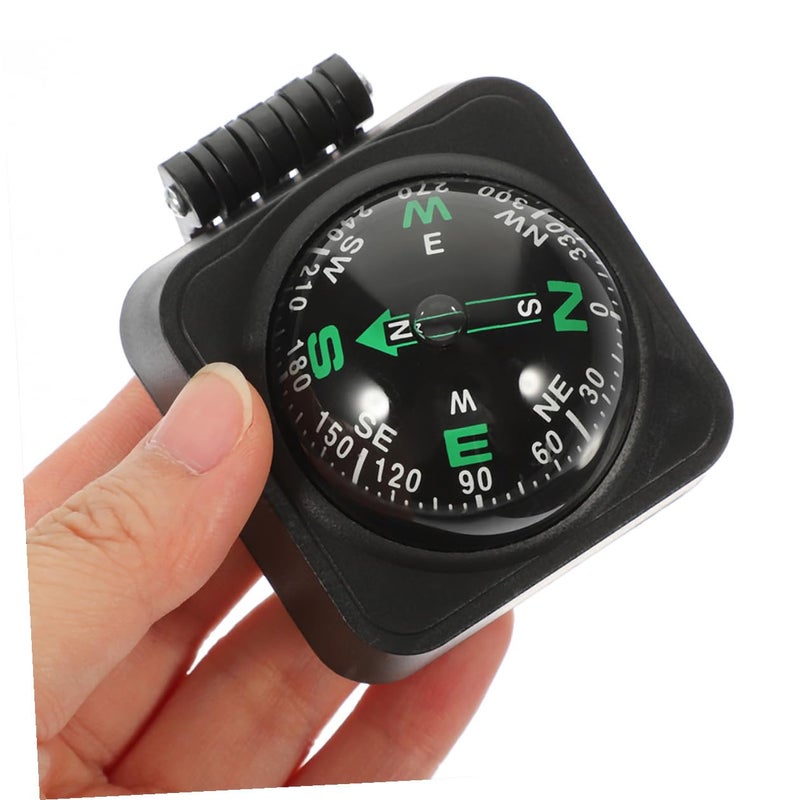 Adjustable 3pcs Car Dashboard Compass Ball Set High Precision Portable Auto Navigation Accessory - Image 5