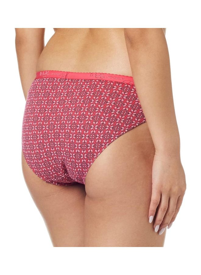 JOCKEY - Jockey 1525 Women Medium Coverage Super Combed Cotton Mid Waist Bikini with Exposed Waistband and StayFresh Treatment Pack of 2 - Image 1