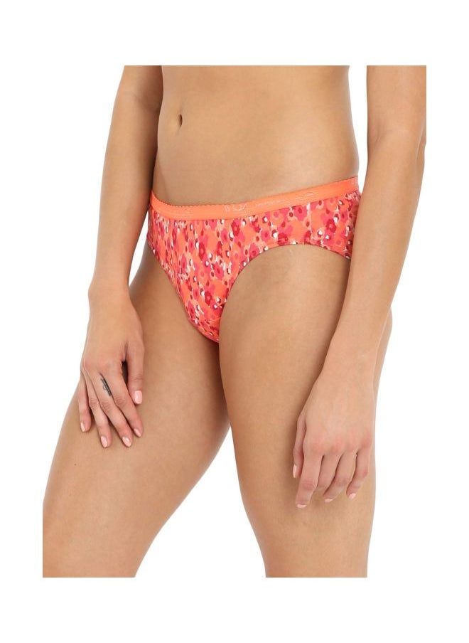 JOCKEY - Jockey 1525 Women Medium Coverage Super Combed Cotton Mid Waist Bikini with Exposed Waistband and StayFresh Treatment Pack of 2 - Image 1