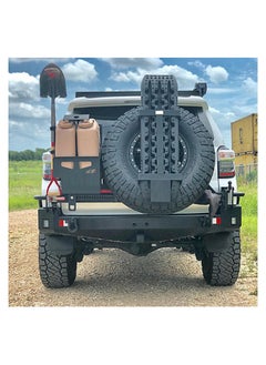 PENG GENERAL Recovery Traction Tracks Mat for 4X4 Off road Sand Snow Mud Track Tire Ladder Black Slim 4WD Set of 2  - Image 5
