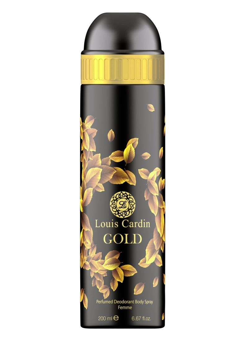 Louis Cardin LOUIS CARDIN GOLD DEODORANT 200ML 