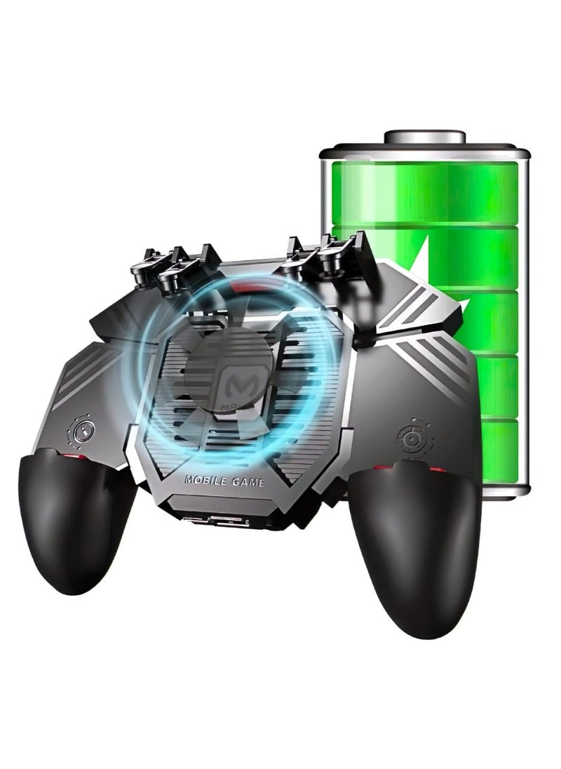 AK-77 Six Finger Radiating Gamepad Mobile Game Controller