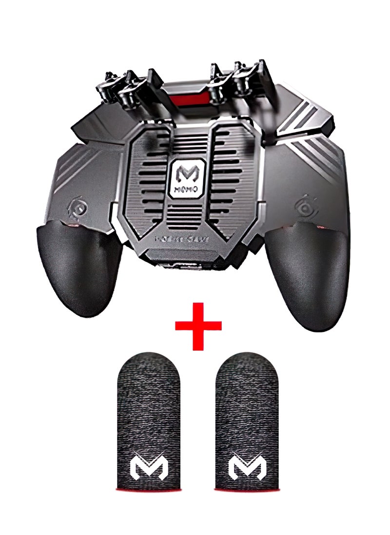 AK-77 Six Finger Radiating Gamepad Mobile Game Controller