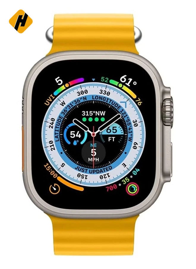 HuHa - Sport New Silicone Band Compatible with Apple Watch Ultra Ocean 42/44/45/49mm Strap for iWatch Series Ultra 8 7 6 5 SE - Image 1