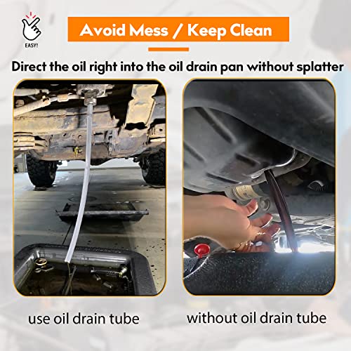 Bentolin Oil Filter Drain Tool - Release Hose Tube Pipe for Toyota, Lexus, Scion 2.0L - 5.7L Engines with Cartridge Style Oil Filter System - Image 3