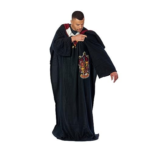 Northwest Comfy Throw Blanket with Sleeves, 48 x 71 Inches, Gryffindor Rules - Image 4