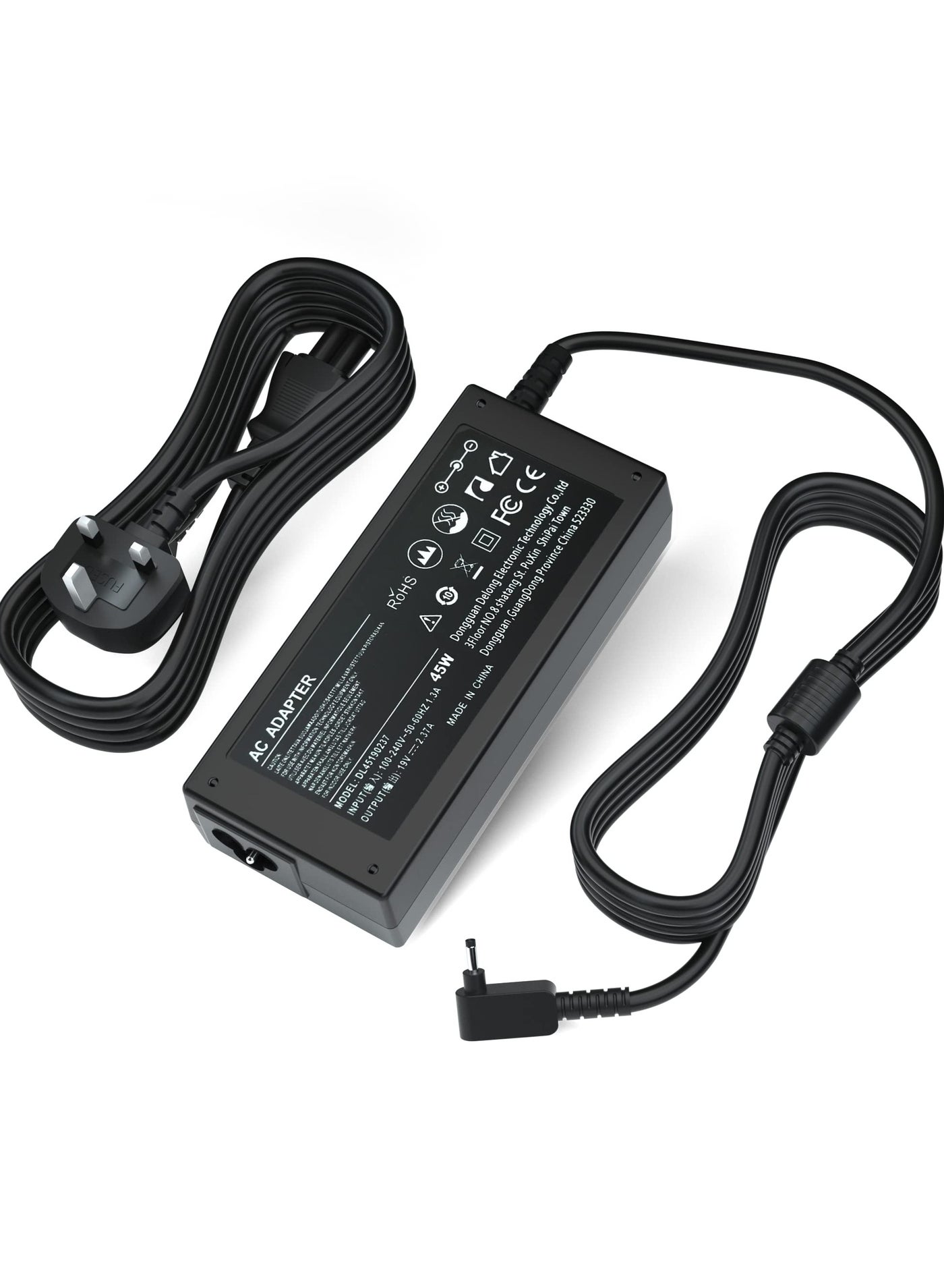 45W Laptop Adapter Charger for Acer Chromebook 11 13 14 15 R11 R13 R14 CB3 CB5 CB3-532 CB3-431 C720 CB3-431 PA-1450-26 A13-045N2A Aspire 3 A315-23 A315-35 A314-22 Power Supply Cord(3.0mm * 1.1mm)