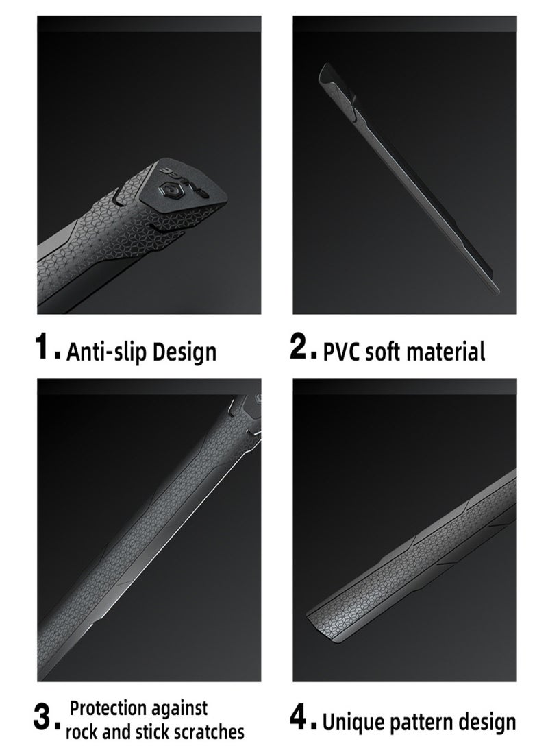 إنلي ملصقات حماية دراجة الطريق، شريط حماية لإطار دراجة جبلية، ملصق حماية لسلسلة الدراجة - Image 5