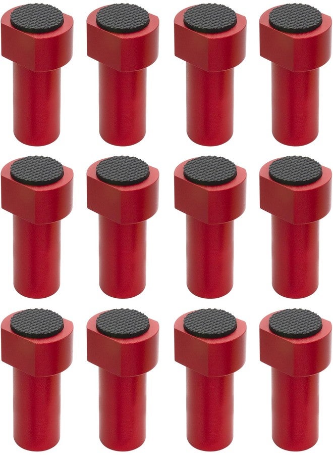ViewReal 12-Pack 20mm/0.787'' Bench Dogs,Non-Slip Bench Dog Clamp Aluminum Alloy Table Stops for MFT Workbenches, Fits 0.787" Dog Holes - Professional Woodworking & DIY Accessories - Image 1