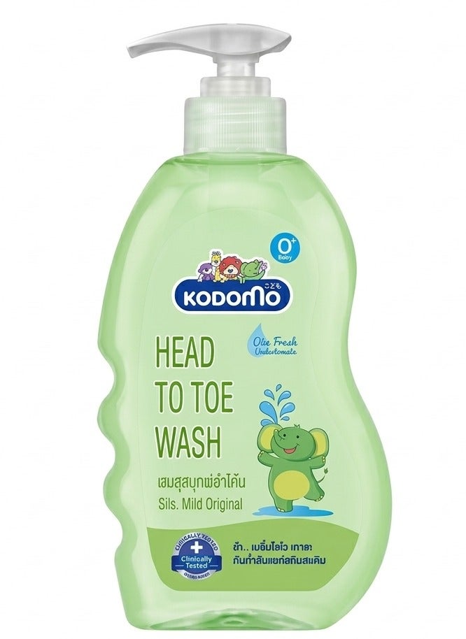 Kodomo Hair & Body Wash Mild Original 400 ml - Image 1