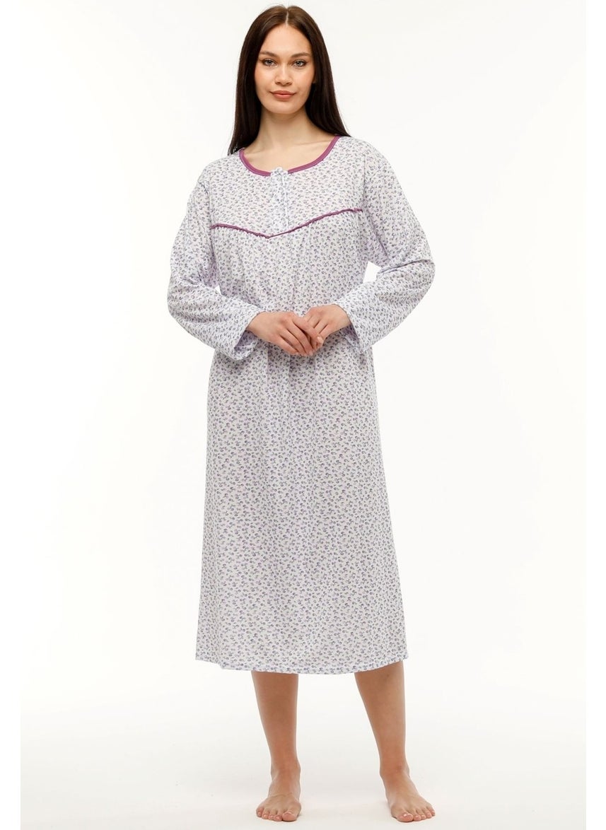 Seva Mother, Hospital Nightgown Oversize Comfortable Summer Cotton Fabric  - Image 1