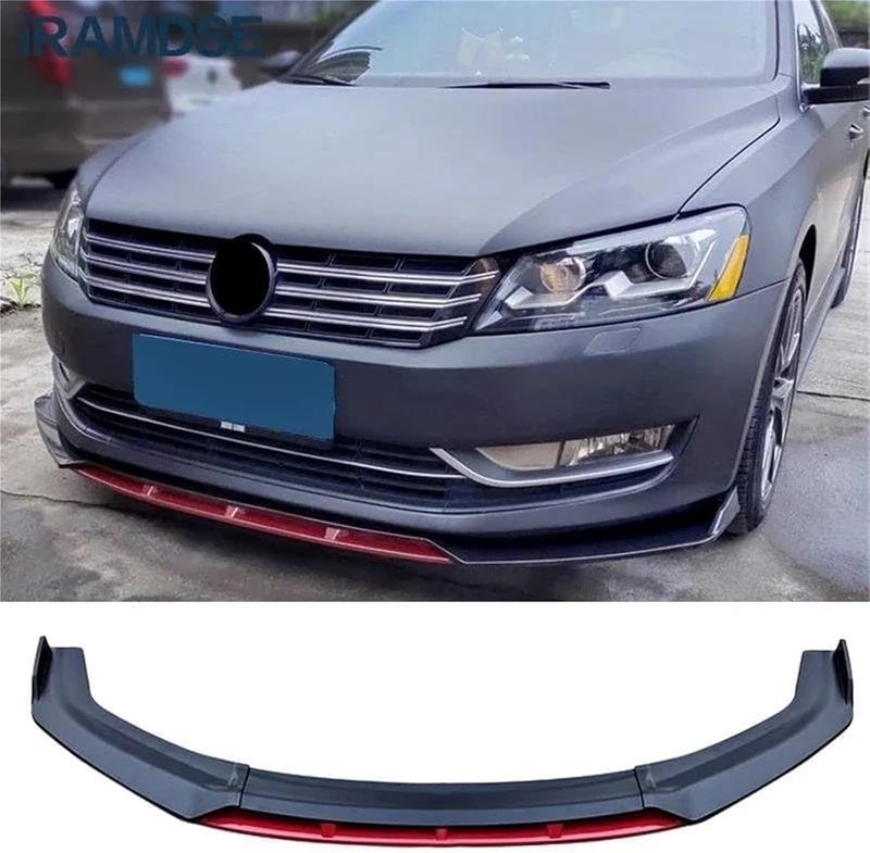 Wivplex Front Bumper Spoiler Splitter for VW Passat B7 - Image 3