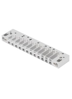 Thoraya Harmonica Comb Part 12Hole Chromatic Scale Comb Frosted Silver Lightweight for HOHNER 270D  - Image 2