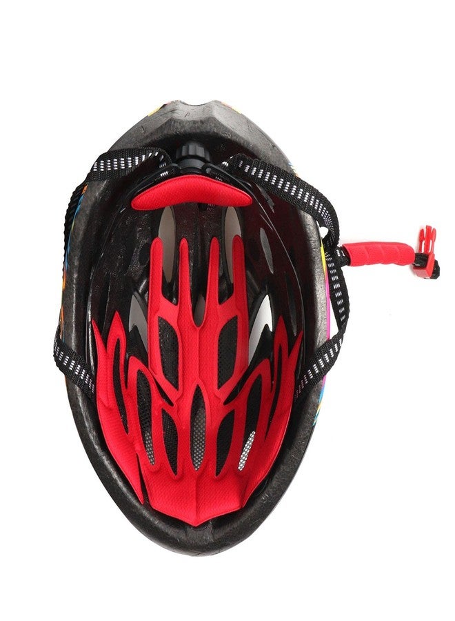 PAXLamb Helmet Inner Padding Net Foam Pads Kits Sealed Sponge Protective Lining Protection Liner Cushion Mat Set for Outdoor Sports Cycling Bike Motorcycle Bicycle Riding Accessories (Red) - Image 1