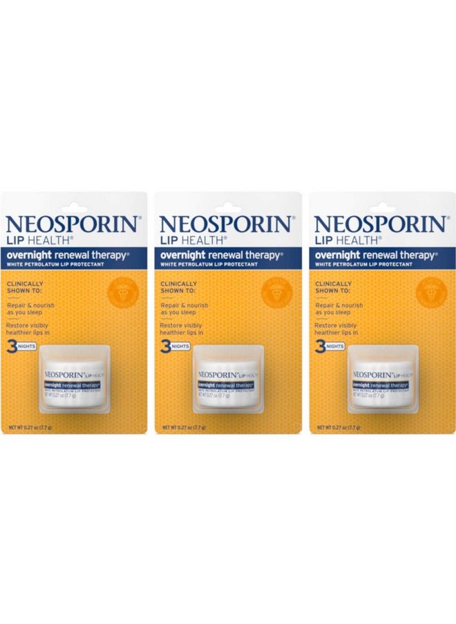 Neosporin Neosporin Lip Health Overnight Renewal Therapy 0.27 oz (Pack of 3)  - Image 1