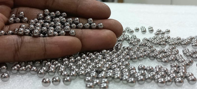 OMX Steel Bearing Ball, No Holes, Silver Full Solid Iron Balls (4.5 MM, 500 PC) - Image 3