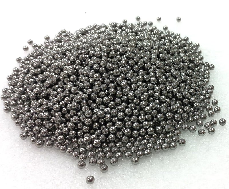 OMX Steel Bearing Ball, No Holes, Silver Full Solid Iron Balls (4.5 MM, 500 PC) - Image 2